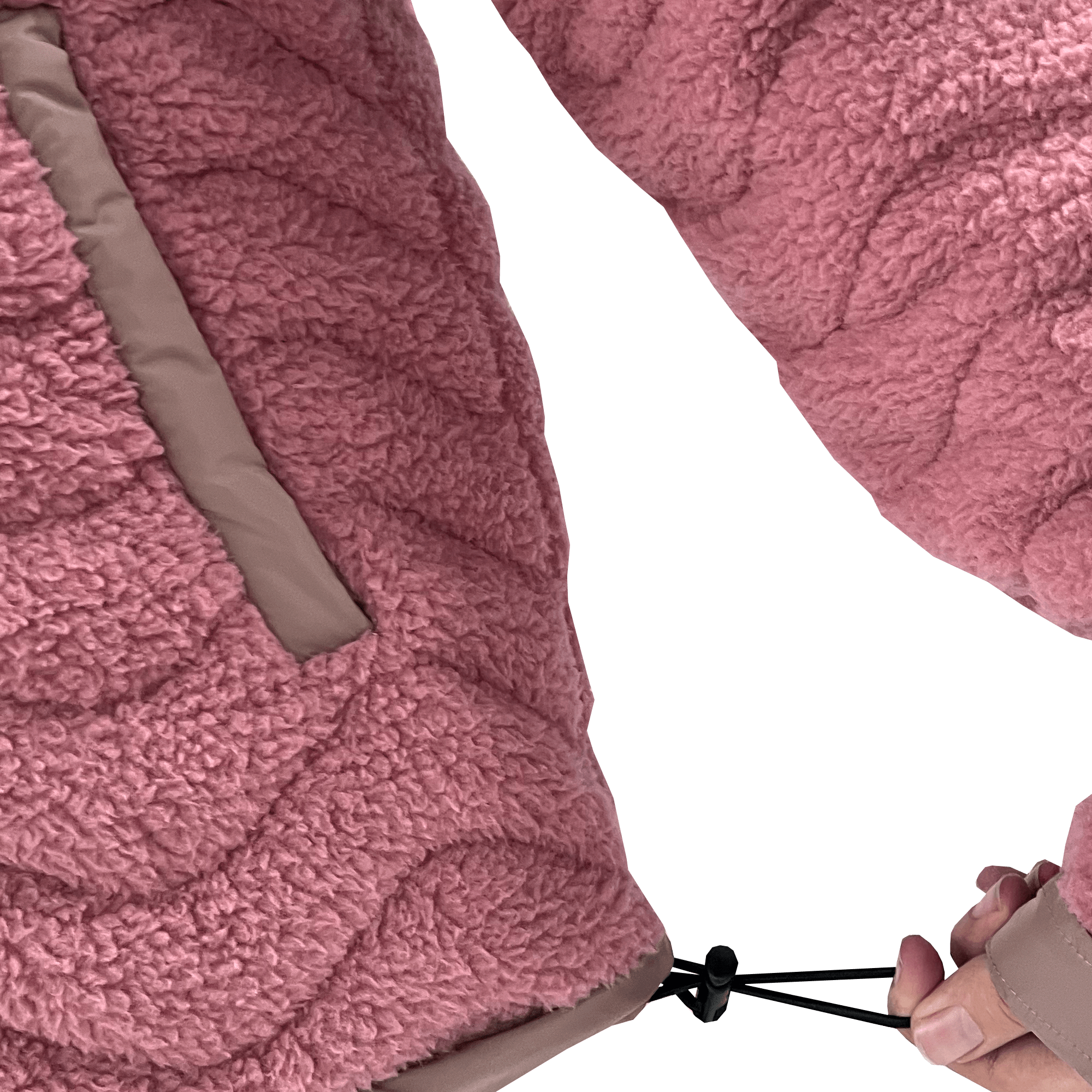 Inuk Sherpa Fleece Jacket - Pink