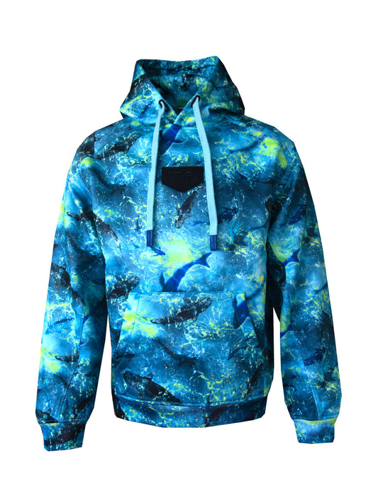 Prime Kapüşonlu Sweatshirt - Shark Lime