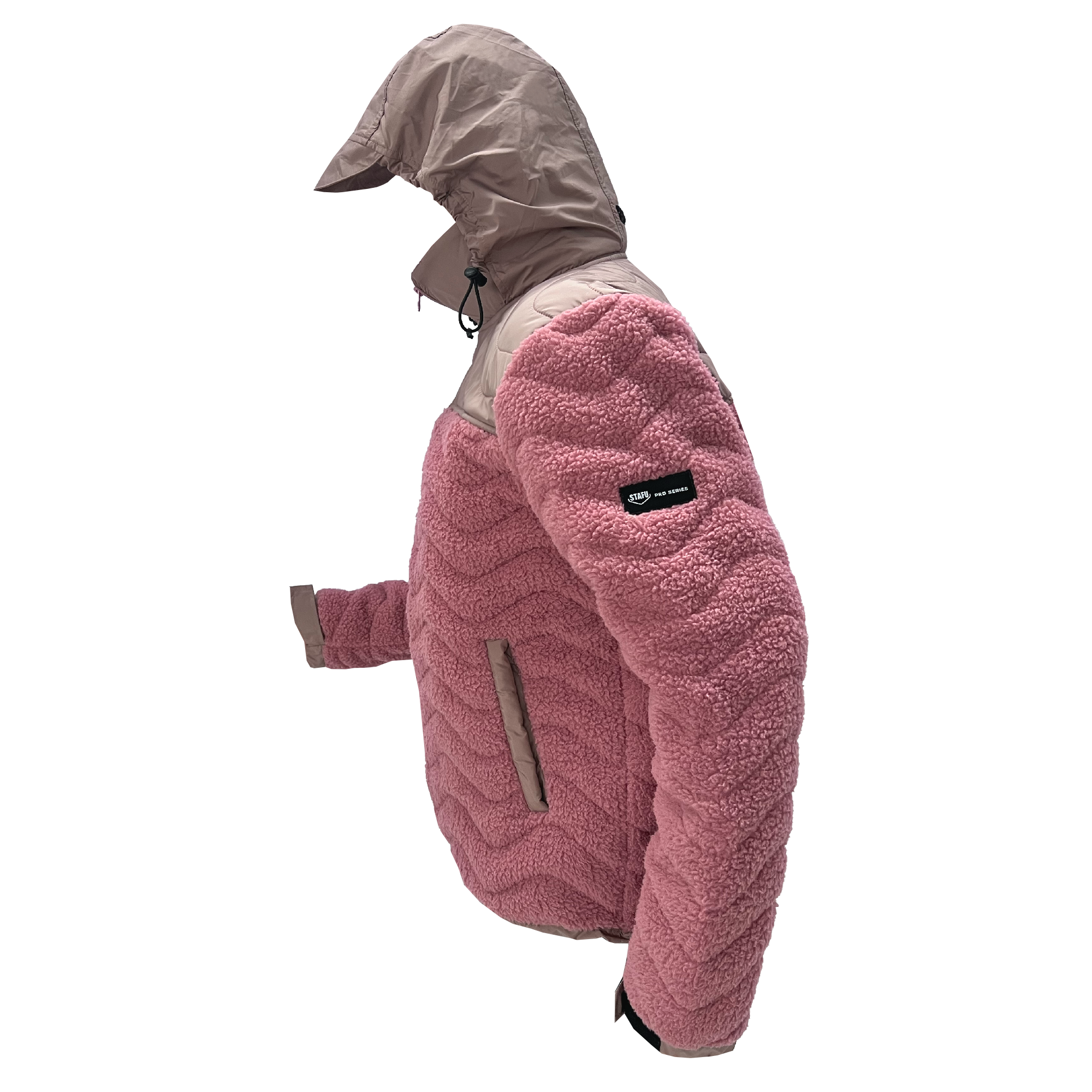 Inuk Sherpa Fleece Jacket - Pink