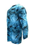 Apex v2 Long Sleeve Fishing Shirt - Shark - Blue