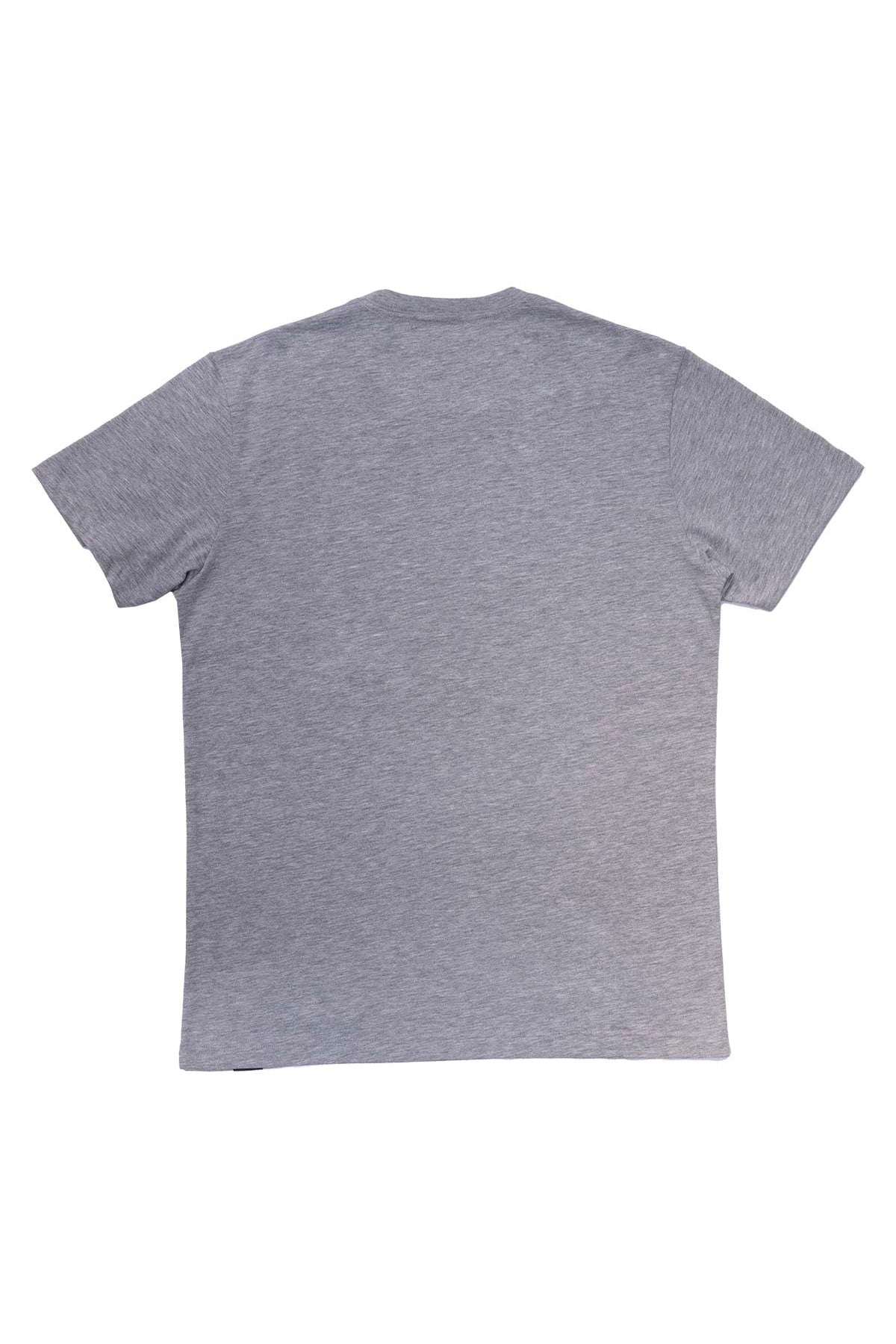 Izo Basic Short Sleeve Crew Neck T-Shirt - Grey Marl - Stafu Pro Series