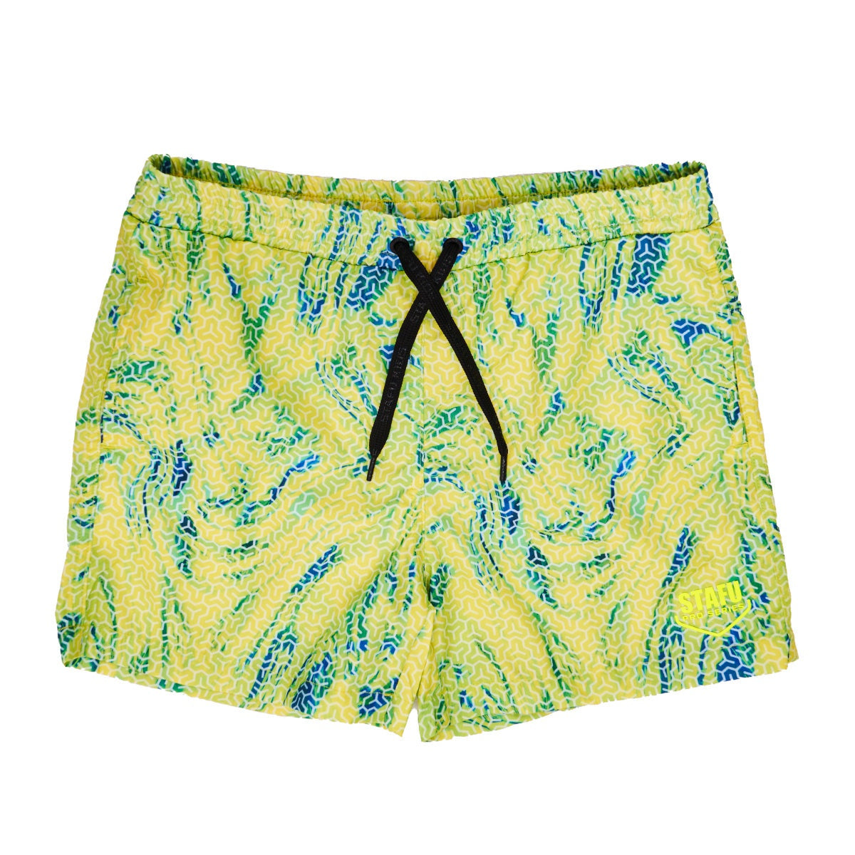 Salty Dog Jr. Swim Short - Trophy - Lime - Stafu Pro Series