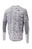 Ahoy Long And Short Sleeve Together Fishing Shirt - Signature - White - Stafu Pro Series