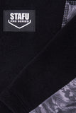Raptor Jr. Half Zip Fleece Pullover - Black - Signature - Stafu Pro Series