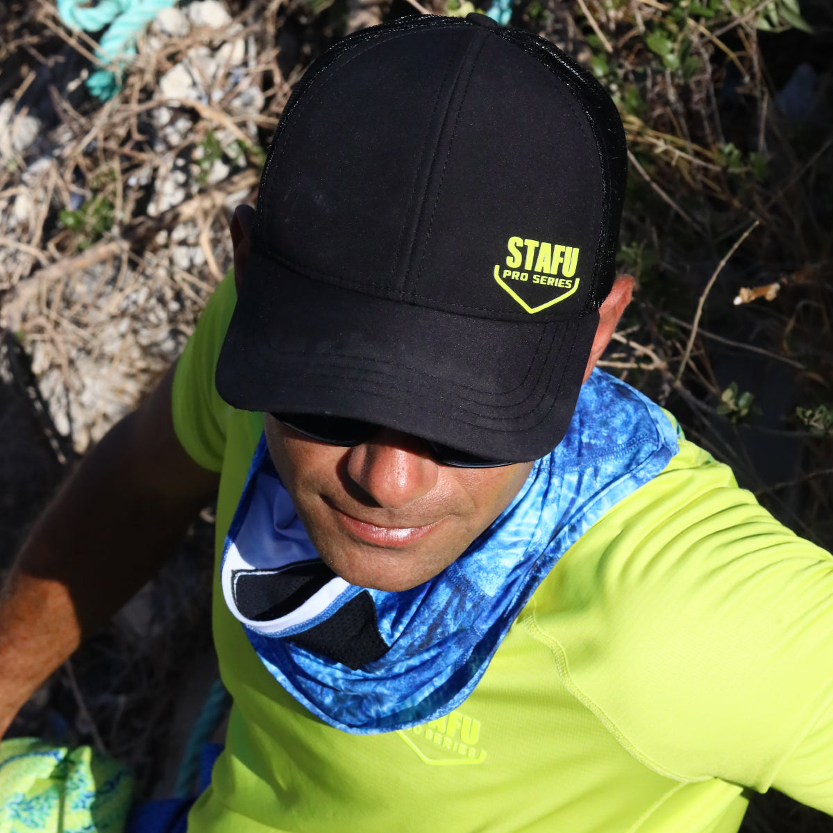 North Cap - Black - Neon Yellow - Stafu Pro Series