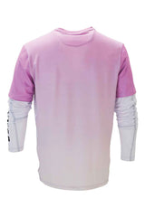 Ahoy  Long And Short Sleeve Together Fishing Shirt -Pink - Stafu Pro Series