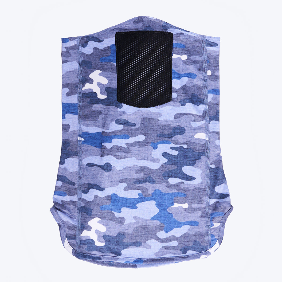 Fishing Neck Gaiter- Blue Camo - Stafu Pro Series