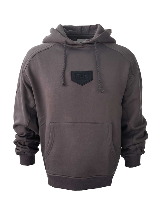 Prime Unisex Hooded Long Sleeve Grey Sweatshirt 3024