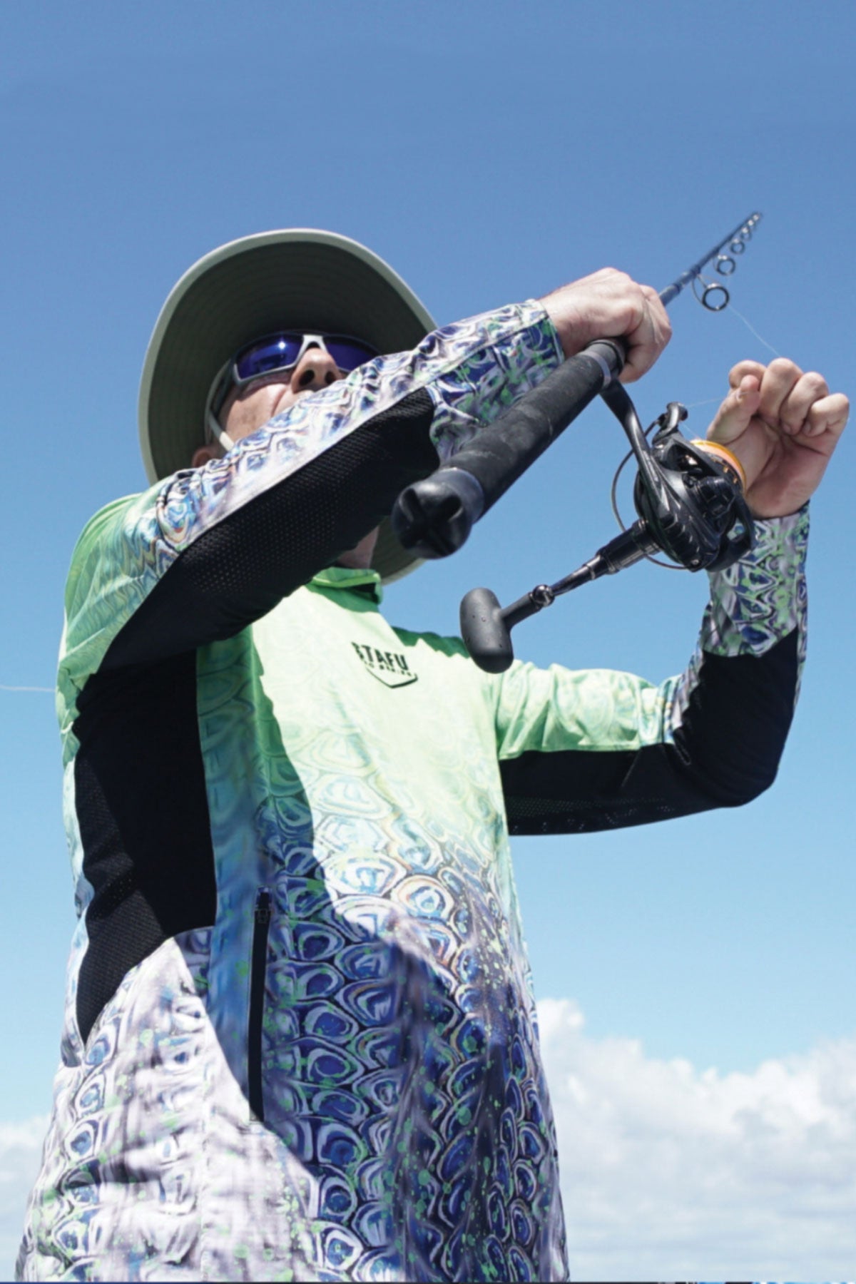 Argonaut Hooded Fishing Shirt - Arapaima - Stafu Pro Series
