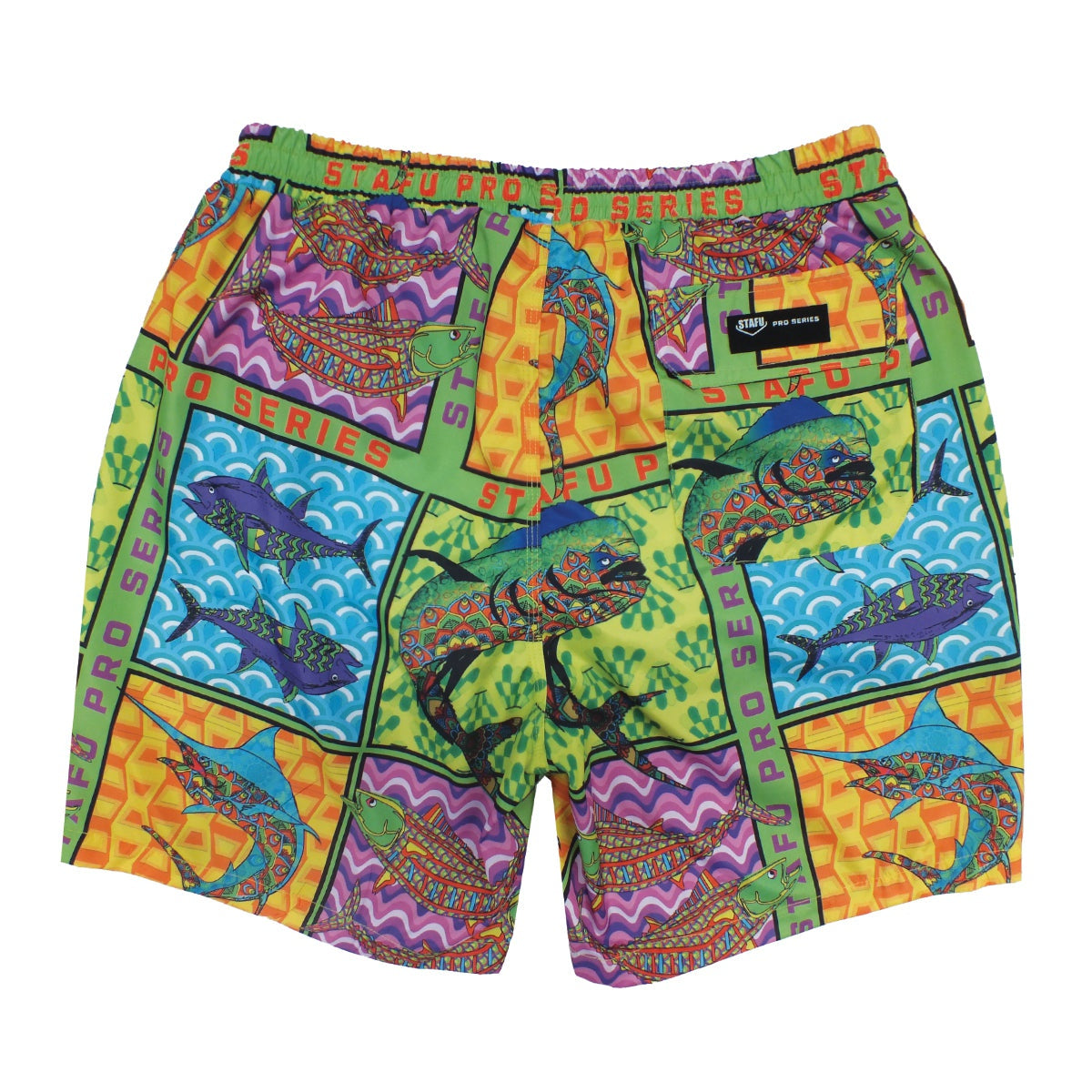 Salty Dog  Swim Short - Fish Eye - Stafu Pro Series