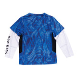 Ahoy Jr. Long And Short Sleeve Together Fishing Shirt - Trophy - Blue - Stafu Pro Series
