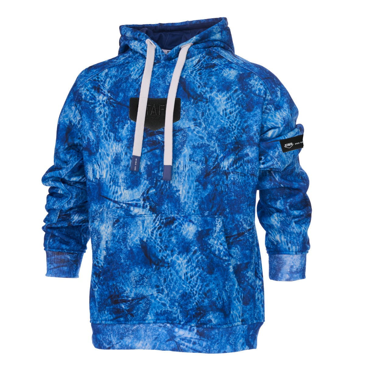 Prime Hooded Long Sleeve Sweatshirt - Marlin Mania - Blue - Stafu Pro Series