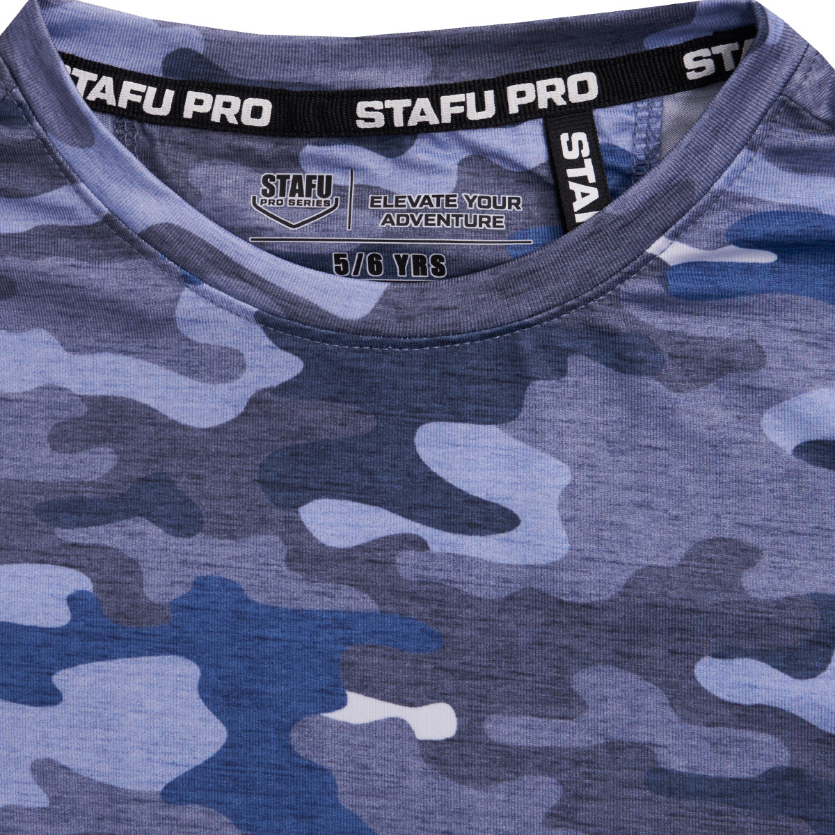 Ahoy Jr. Long And Short Sleeve Together Fishing Shirt -Blue - Stafu Pro Series