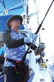 Aboard 1/4 Zip Long Sleeve -Blue Camo - Stafu Pro Series