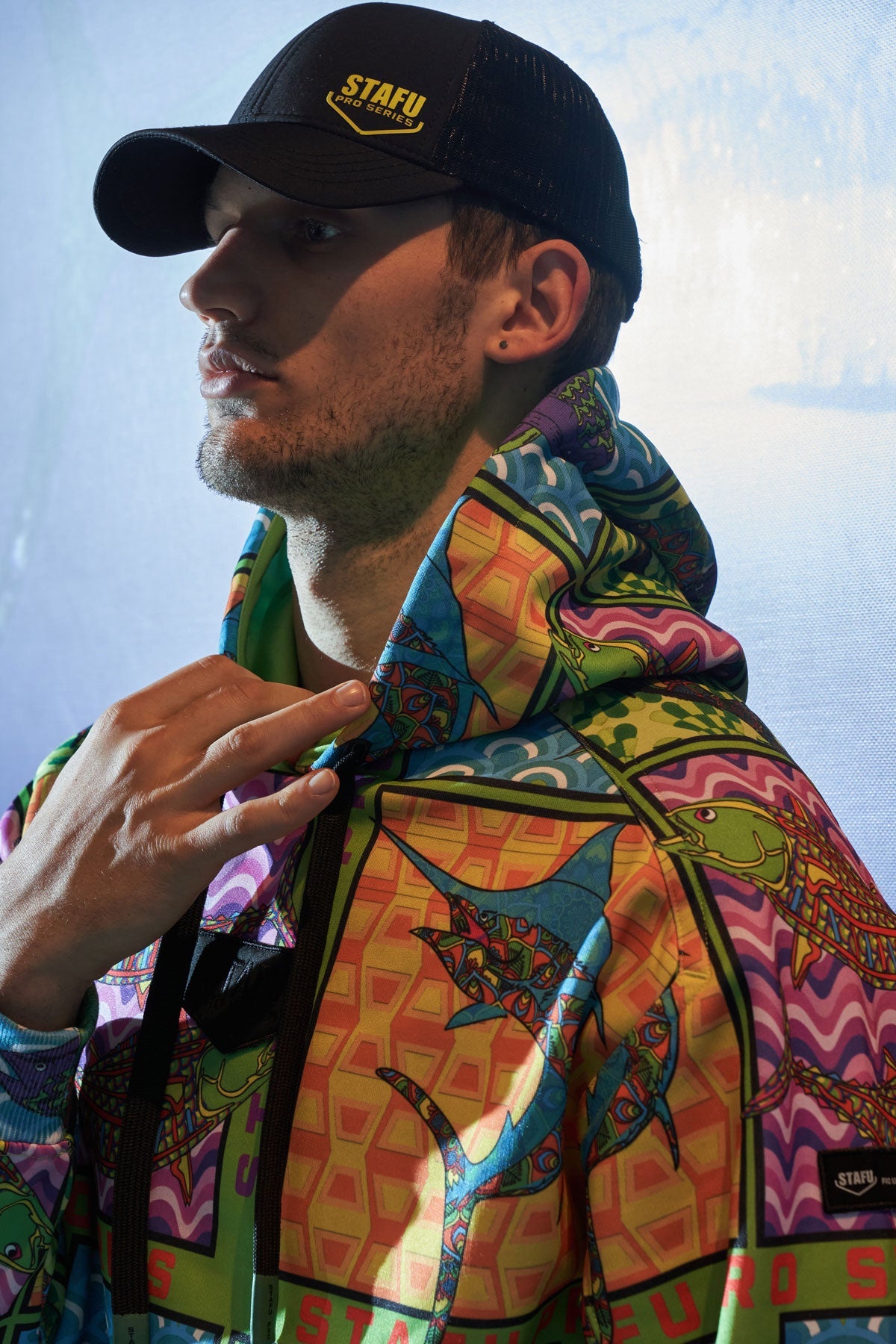 North Cap - Black - Neon Yellow - Stafu Pro Series