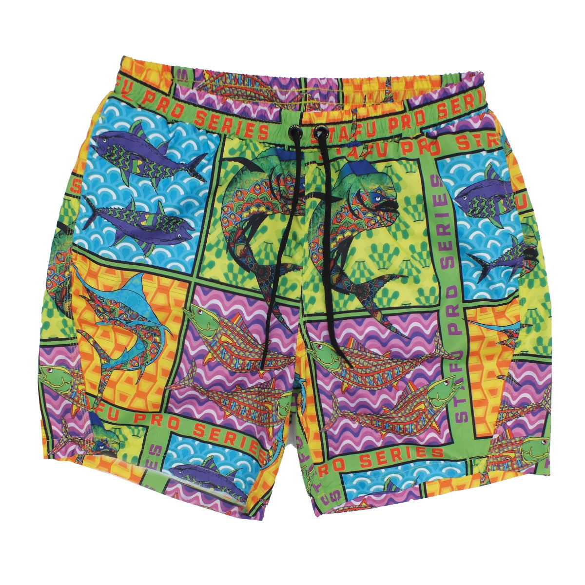 Salty Dog  Swim Short - Fish Eye - Stafu Pro Series