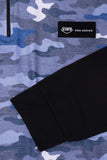 Aboard 1/4 Zip Long Sleeve -Blue Camo - Stafu Pro Series