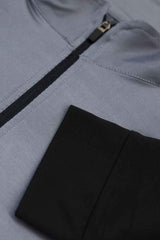 Aboard 1/4 Zip Long Sleeve -Grey - Stafu Pro Series
