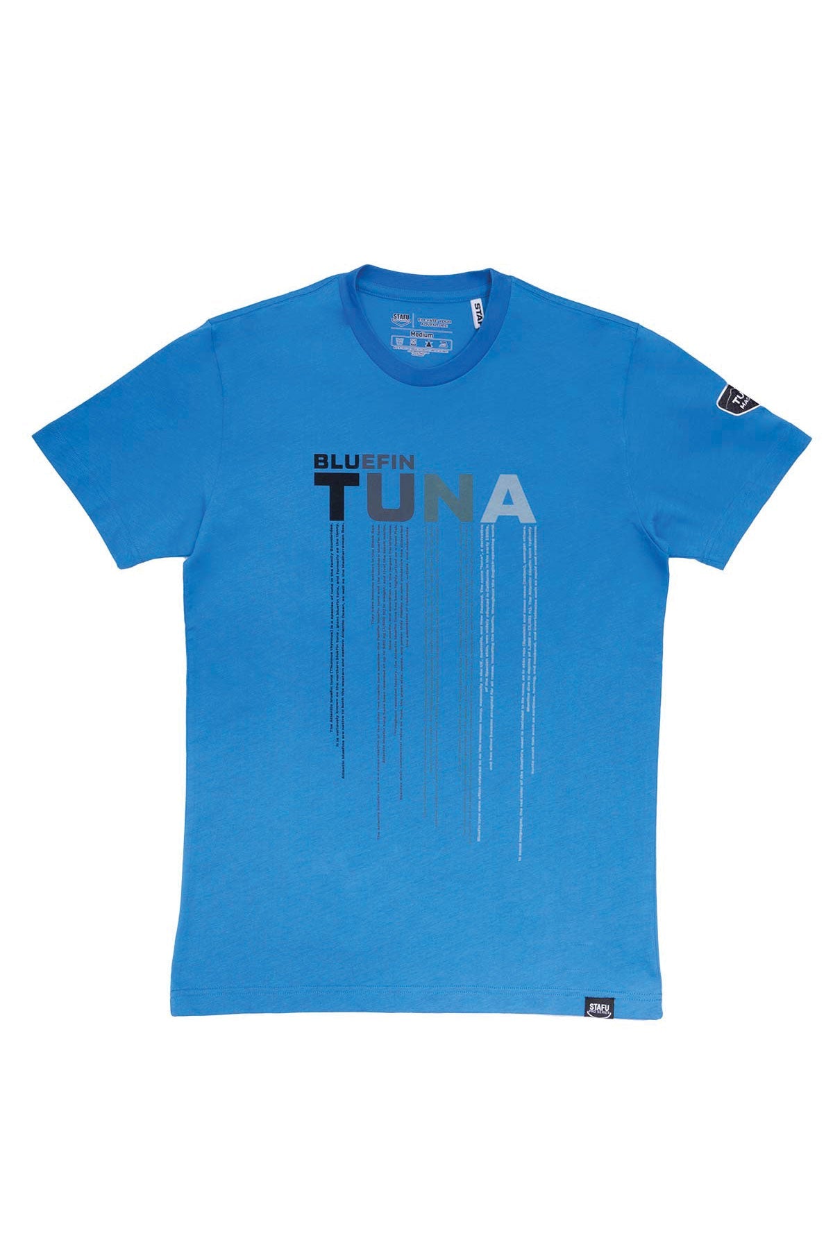 BFT  Basic Short Sleeve Crew Neck T-Shirt - Blue - Stafu Pro Series