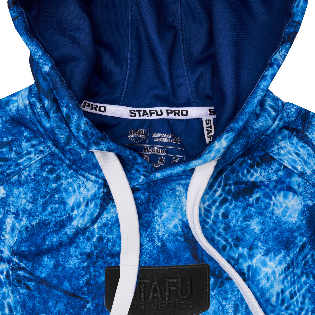 Prime Hooded Long Sleeve Sweatshirt - Marlin Mania - Blue - Stafu Pro Series