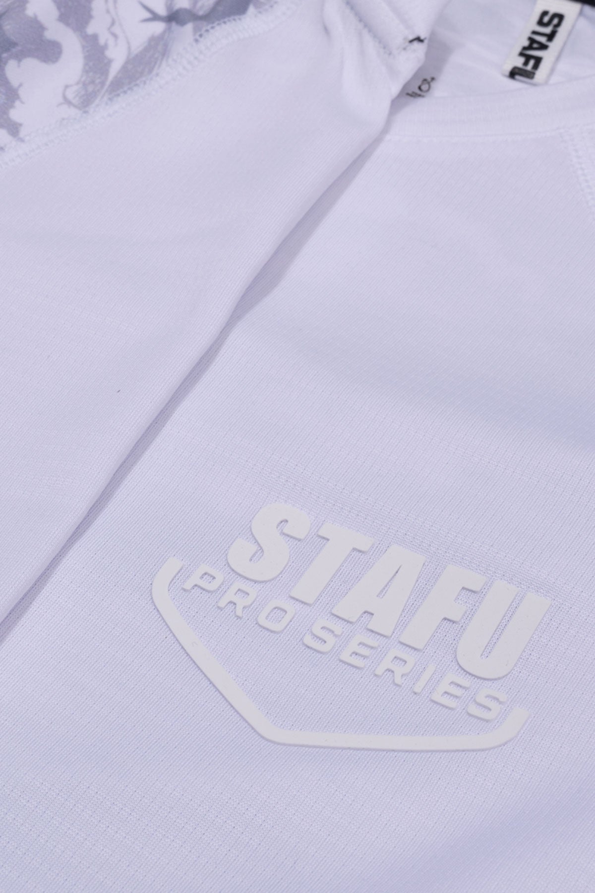 Vamos Short Sleeve Fishing Shirt  - Signature - White - Stafu Pro Series