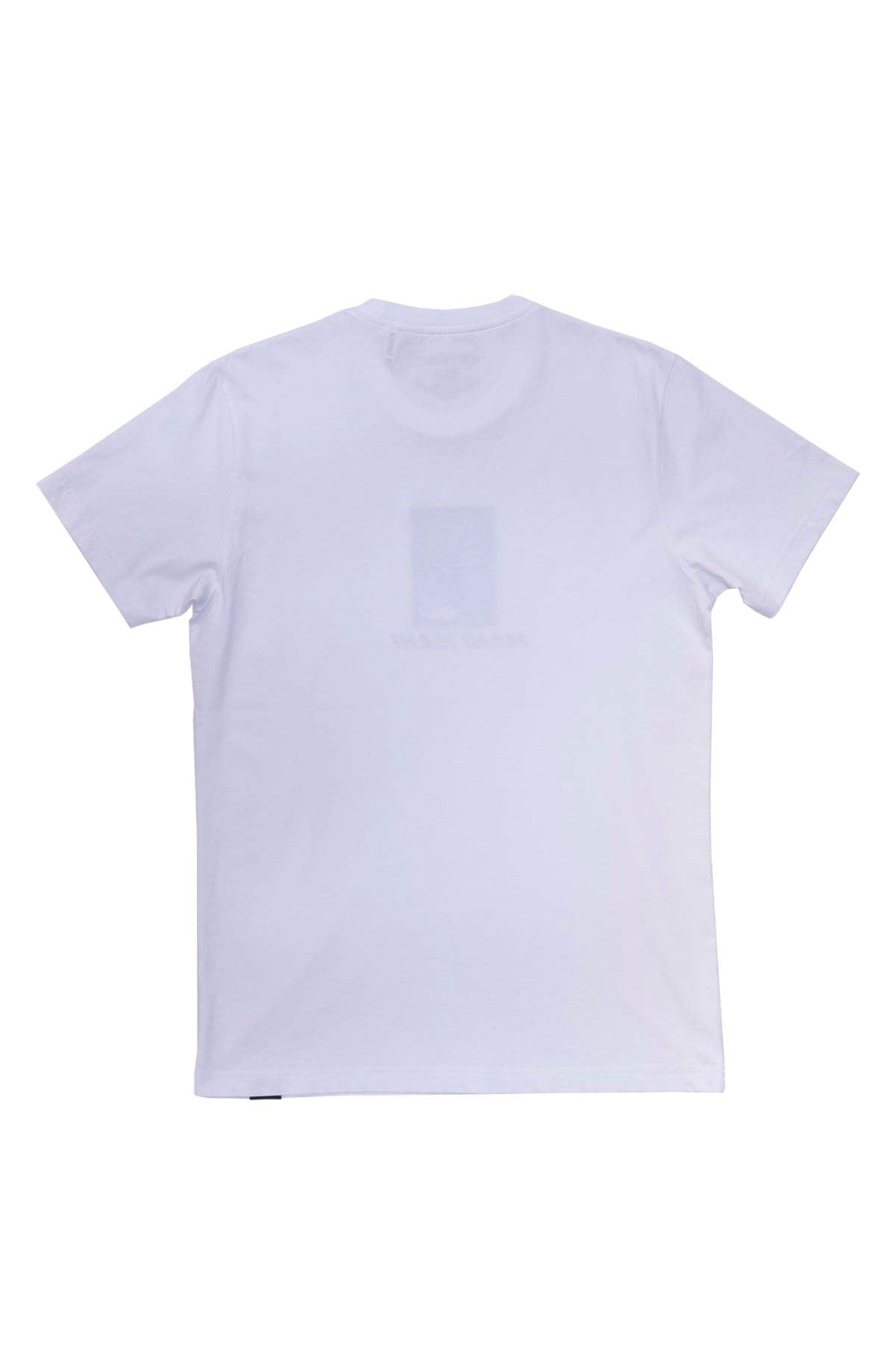 Angry Mahi Basic Short Sleeve Crew Neck T-shirt - White - Stafu Pro Series