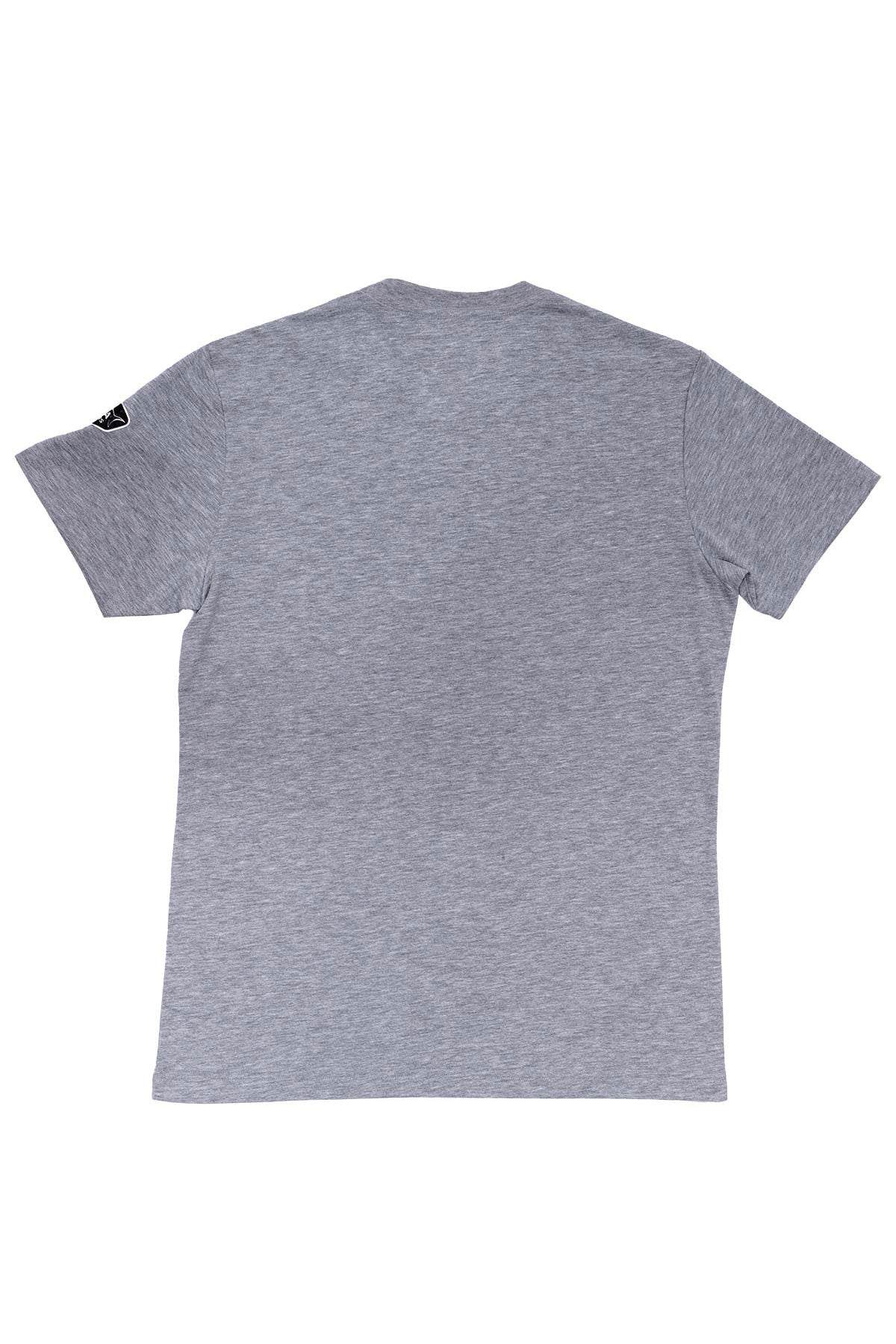 BFT  Basic Short Sleeve Crew Neck T-Shirt - Grey Marl - Stafu Pro Series