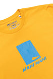 Stamp Basic Short Sleeve Crew Neck T-Shirt - Yellow - Stafu Pro Series