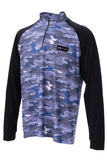 Aboard 1/4 Zip Long Sleeve -Blue Camo - Stafu Pro Series