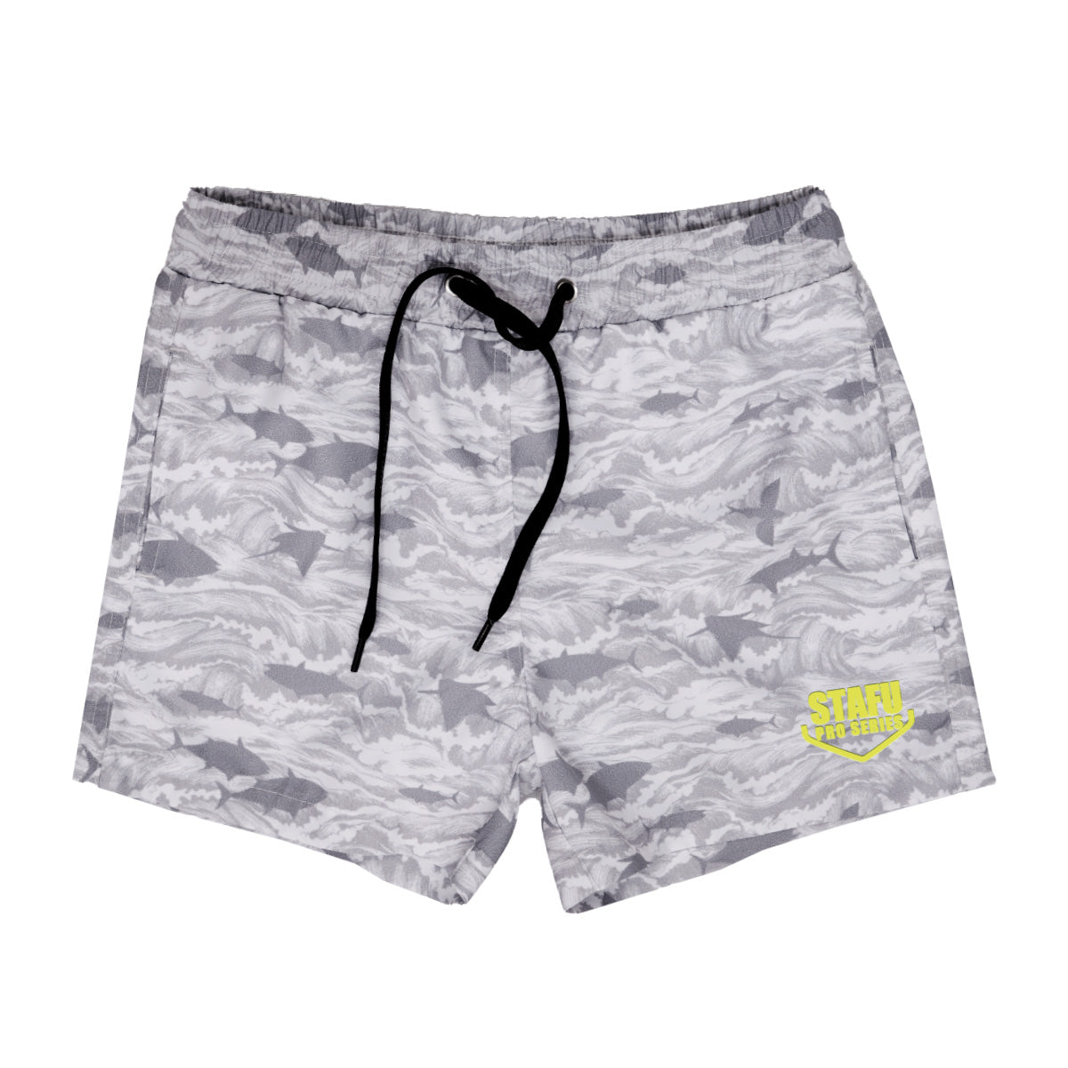 Salty Dog Jr. Swim Short - Signature - White - Stafu Pro Series