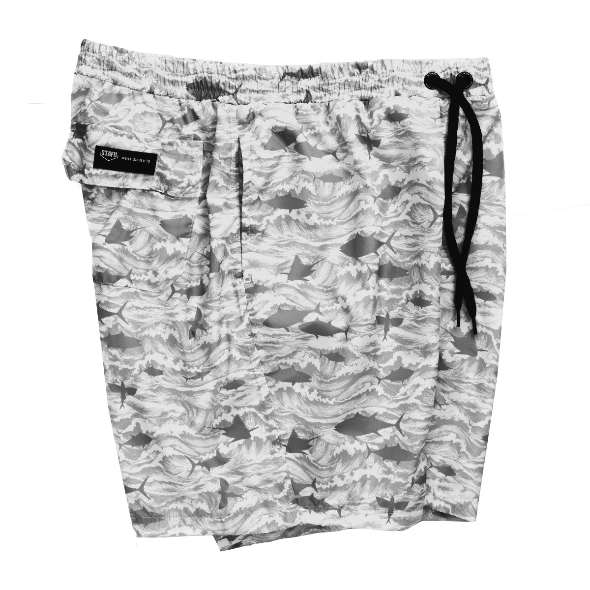 Salty Dog Swim Short Signature - White - Stafu Pro Series