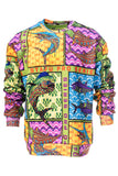 Retro Crew Neck Long Sleeve Sweatshirt  - Fish Eye - Stafu Pro Series