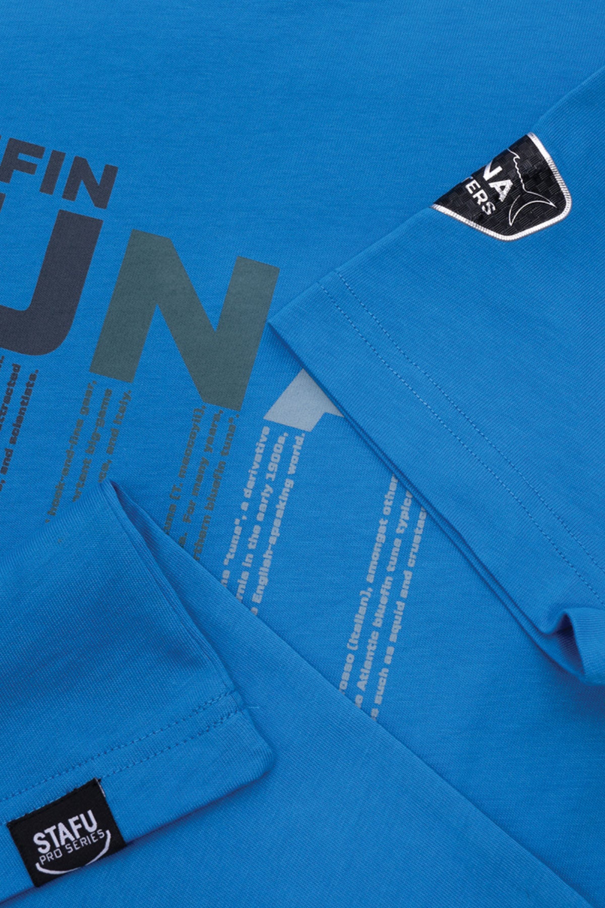 BFT  Basic Short Sleeve Crew Neck T-Shirt - Blue - Stafu Pro Series