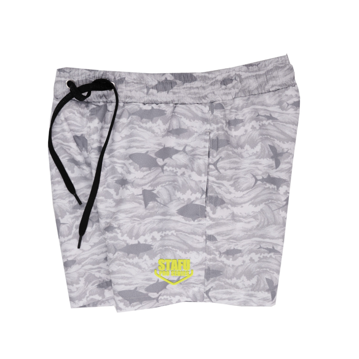 Salty Dog Jr. Swim Short - Signature - White - Stafu Pro Series