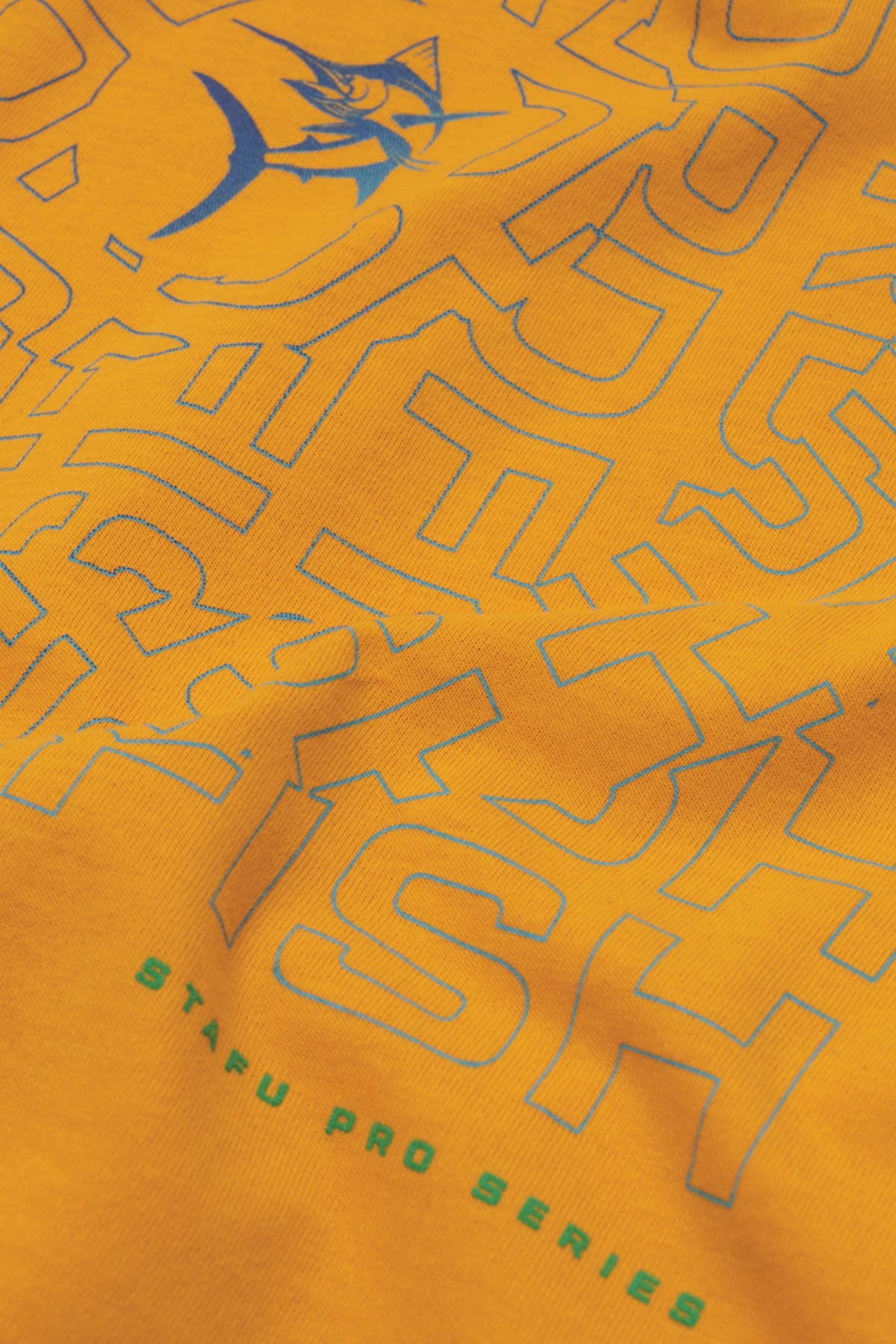 Maze Basic Short Sleeve Crew Neck T-Shirt - Yellow - Stafu Pro Series